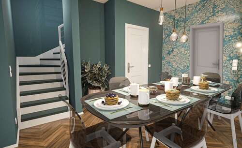 2Raum 11_Essen_Treppe_SPK - Doppelhaushälfte mit 147,00 m&sup2; in Maintal zum Kaufen