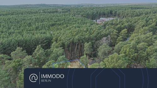 Seltenes Grundstück mit Baugenehmigung in Groß Glienicke - ?? Seltenes Traum-Grundstück in Groß Glienicke! - 804 m² mit Waldblick & Baugenehmigung nahe 2 Seen