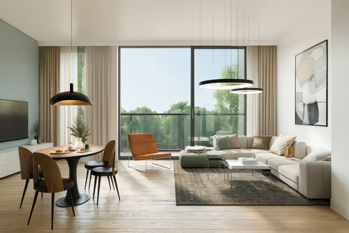 Wohnbereich - Muster - Chic wohnen am Tegeler See - Ihr neues Zuhause mit Terrasse und Seeblick