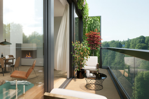 Balkon - Muster - 5 Zimmer Etagenwohnung zum Kaufen in Berlin