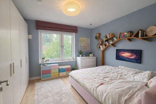 Gäste-/-Arbeits-/Kinderzimmer derzeit als Elternschlafzimmer genutzt - 