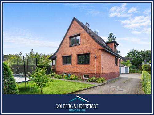 Titelbild - Gepflegtes Einfamilienhaus mit großem Garten und Vollkeller in gefragter Wohnlage von HH-Rahlstedt