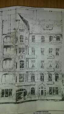 Historisches Bild der Fassade - 
