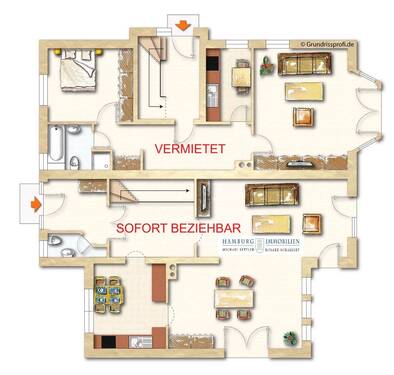 Birkenstieg 16 EG FREI BEZIEHBAR möbl - 