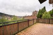 Der Süd-Balkon der mittleren Wohnung - 