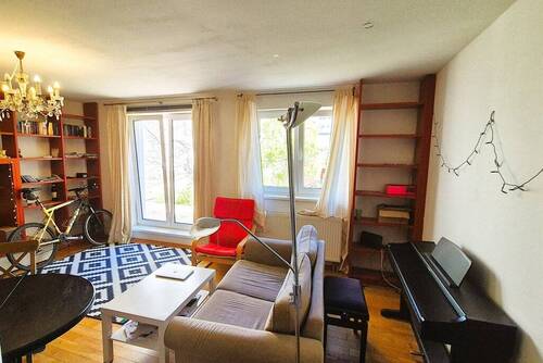 Wohnbereich - 3 Zimmer Etagenwohnung zum Kaufen in Aachen