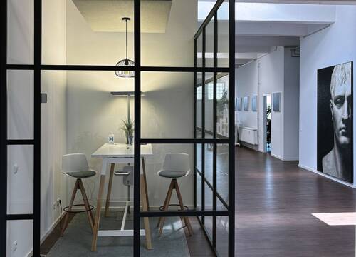 Beispielhafter Ausbau einer vergleichbaren Fläche - Büro mit 2,47 m&sup2; in Nürnberg zur Miete