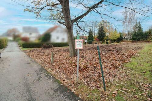 Ansicht von Straße - Grundstück in Chemnitz zum Kaufen