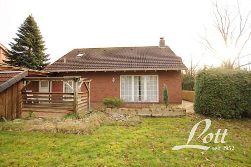 rückwärtige Ansicht - Einfamilienhaus mit 74,20 m&sup2; in Apen zum Kaufen