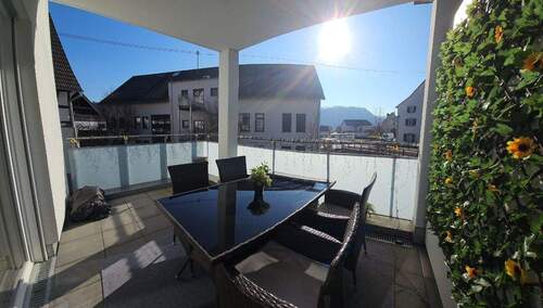 Balkon - Etagenwohnung mit 61,00 m&sup2; in Epfendorf zum Kaufen