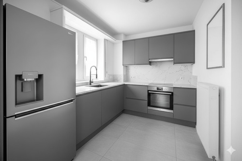 Küche - Etagenwohnung mit 66,40 m&sup2; in Hohen Neuendorf zum Kaufen