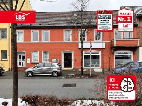 Frontansicht - Charmantes Wohn- und Geschäftshaus in Holzminden