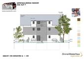 20220502_MFH Nussdorf_BA1 Ost_Ansicht NordOst - 
