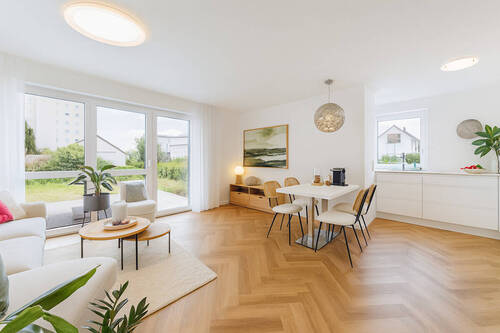 Innenansicht - Bezugsfertig mit Terrasse und Privatgarten - altersgerecht