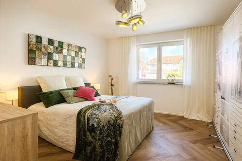 Schlafzimmer - Terrassenwohnung mit 83,00 m² in Oberndorf am Neckar / Lindenhof zum Kaufen