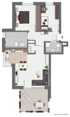 Gartengeschoss Wohnung Nr. 1 - 