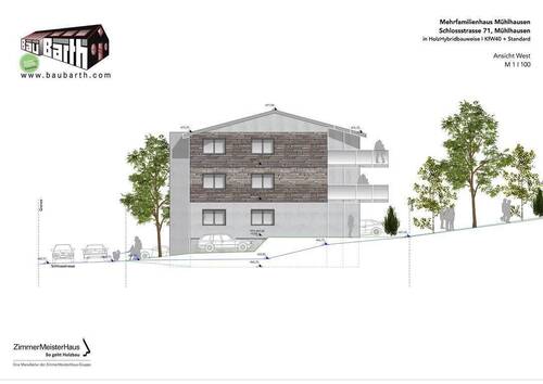 Ansicht West - 