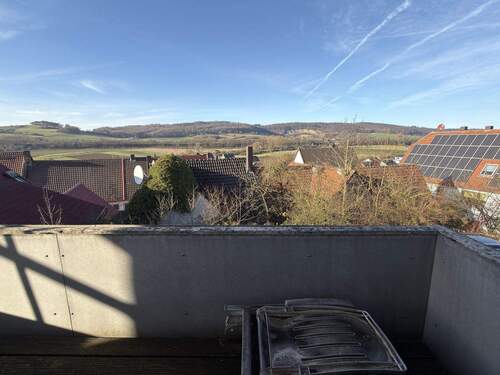 Traumhafter Ausblick vom Balkon im OG - 