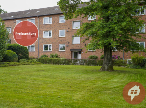 Außenansicht - Renovierungsbedürftige 3-Zimmer Wohnung mit Balkon in ruhiger Lage