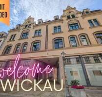 ++ exklusiver Erstbezug im Palais am Rathaus - stilvolle 2-Raum Whg. mit Küche, Terrasse & Balkon ++ - Zwickau Innenstadt
