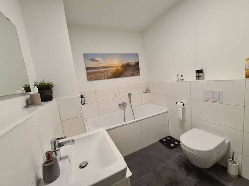 Badezimmer - Etagenwohnung mit 59,20 m&sup2; in Winsen Luhe zur Miete