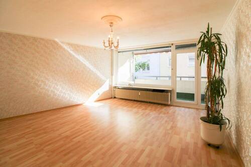 Ansicht Wohnbereich - Etagenwohnung mit 58,90 m&sup2; in Wuppertal zum Kaufen