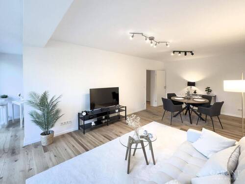 Wohnzimmer - 3 Zimmer Etagenwohnung zum Kaufen in Heidelberg