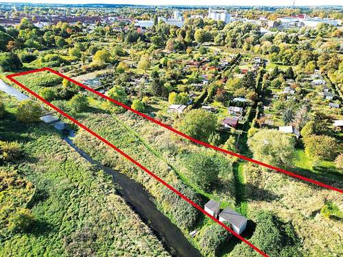 Ansicht Objekt - Vertragsfreies Garten- Erholungsgrundstück an der Jäglitz