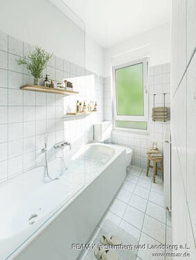 OG Wohnung Bad - digital eingerichtet - 