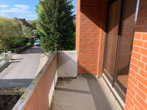 Balkon Bild 1 - Etagenwohnung mit 57,80 m&sup2; in Lüneburg zur Miete