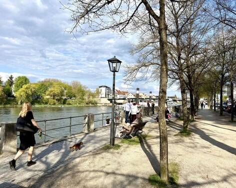 Flanieren an der Donau - 