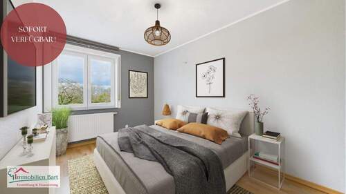 Schlafzimmer - SOFORT VERFÜGBAR DIREKTE GRENZE REMICH 91 M² WOHNUNG IN TOLLER LAGE!