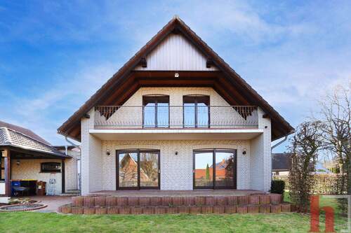 Rückansicht II - Einfamilienhaus mit 204,80 m&sup2; in Lohne (Oldenburg) zum Kaufen