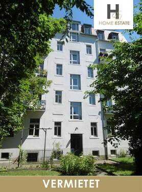 Hausansicht - 3 Zimmer Etagenwohnung zum Kaufen in Dresden