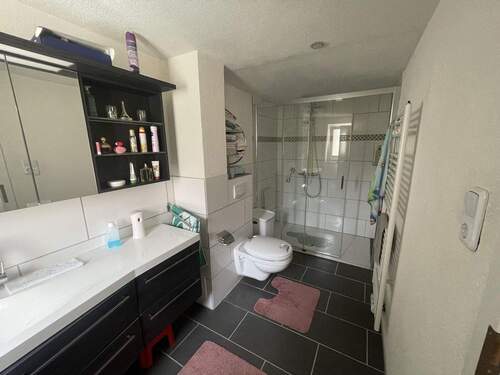 Badezimmer EG mit Fußbodenheizung - 