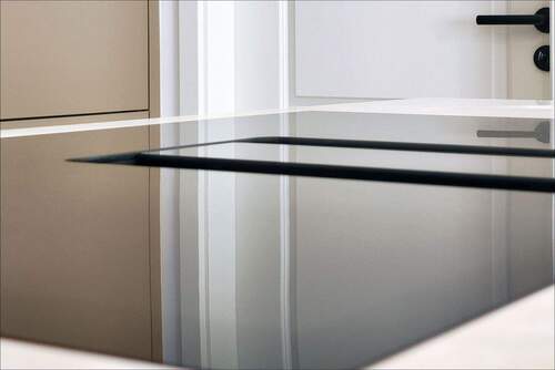 Induktionskochfeld & Dunstabzug (nach unten) - 