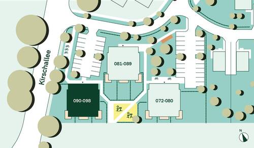 Lage der Eigentumswohnung im Quartier - 