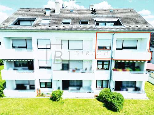 Drohnenaufnahme - 3 Zimmer Etagenwohnung in Senden