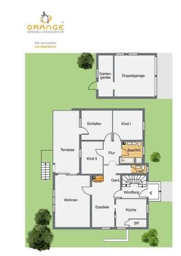 EG-Wohnung mit Terrasse und Garten - 