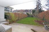 Schöner, großer Garten - Etagenwohnung mit 113,00 m&sup2; in München zur Miete