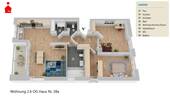 Grundriss - 3 Zimmer Etagenwohnung zur Miete in Steinfurt