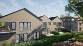 Visualisierung -Gartenseite (Süden) - Etagenwohnung mit 99,60 m&sup2; in Steinfurt zur Miete