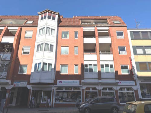 Bild 1 - PURNHAGEN-IMMOBILIEN - 3-Zimmer-Eigentumswohnung mit Tiefgarage im Herzen von Bremen-Vegesack