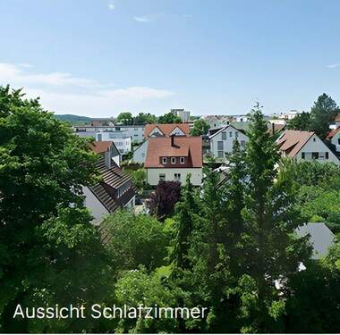 Ausblick Schlafzimmer - 