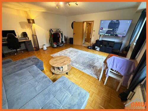 Wohnzimmer - 2 Zimmer Etagenwohnung in Ingelheim am Rhein