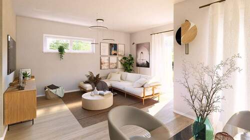 Ansicht Wohnzimmer - Einfamilienhaus mit 148,90 m&sup2; in Hadamar zum Kaufen