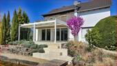 Terrasse und Haus - 7 Zimmer Einfamilienhaus in Illingen