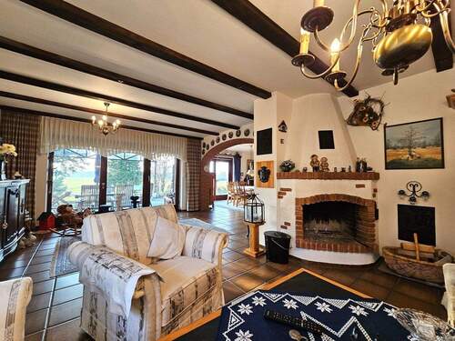 Wohnzimmer / Kamin - 