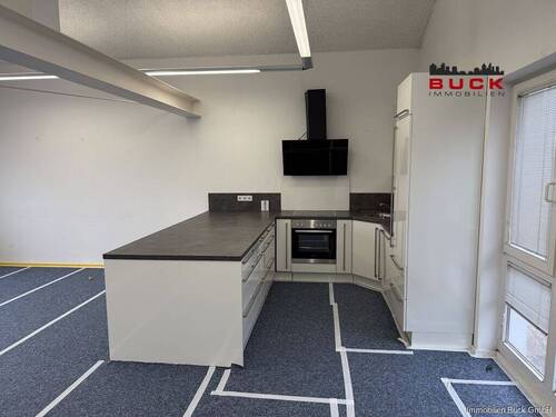 offene Küche - 3 Zimmer Etagenwohnung in Gruibingen