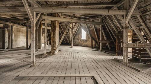 Dachgeschossrohling mit viel Platz - 